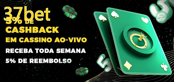Promoções do cassino ao Vivo 37bet